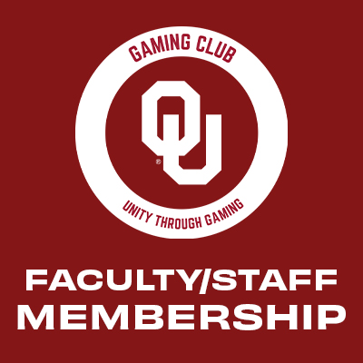 2025-2026 OU Gaming Club Membership (STAFF/FACULTY ONLY)